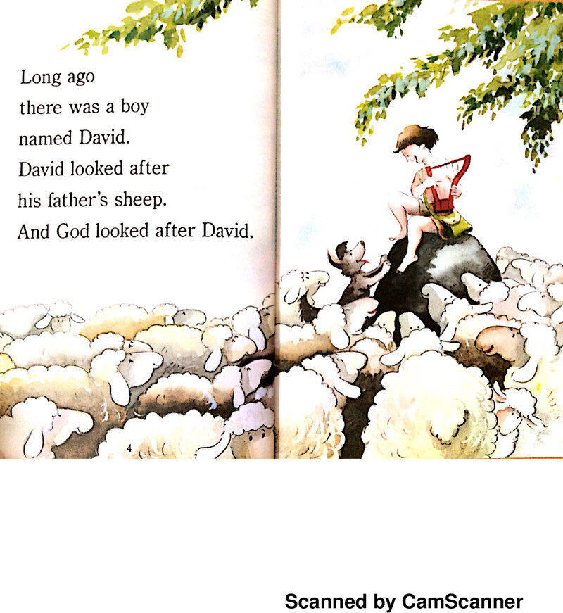 David and the Giant 绘本故事第3页