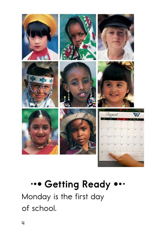 Getting Ready for School绘本故事第3页