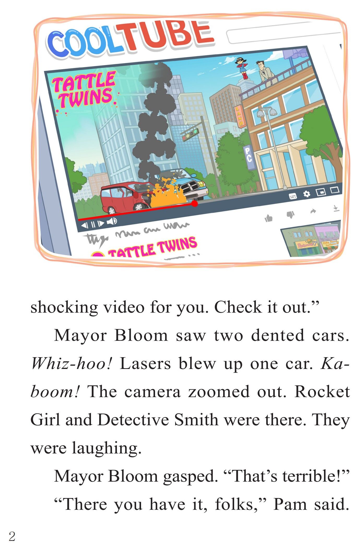 Framed!绘本故事第4页