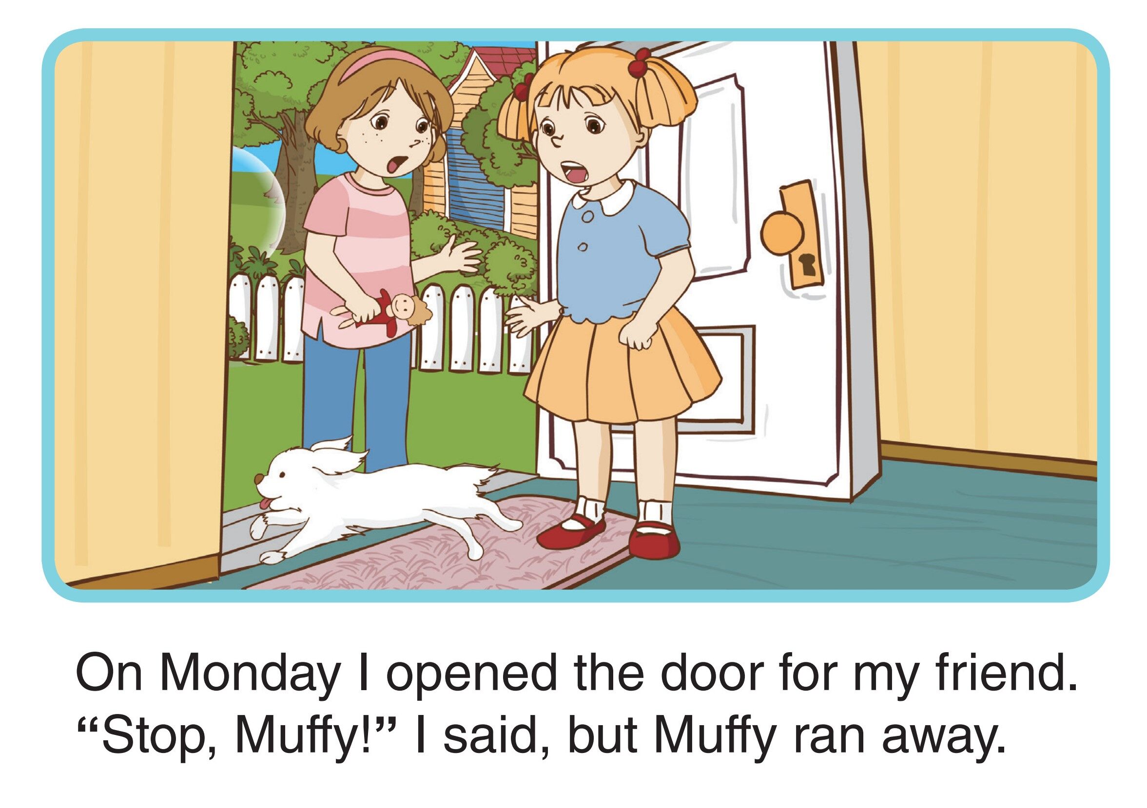 Muffy Runs Away绘本故事第4页