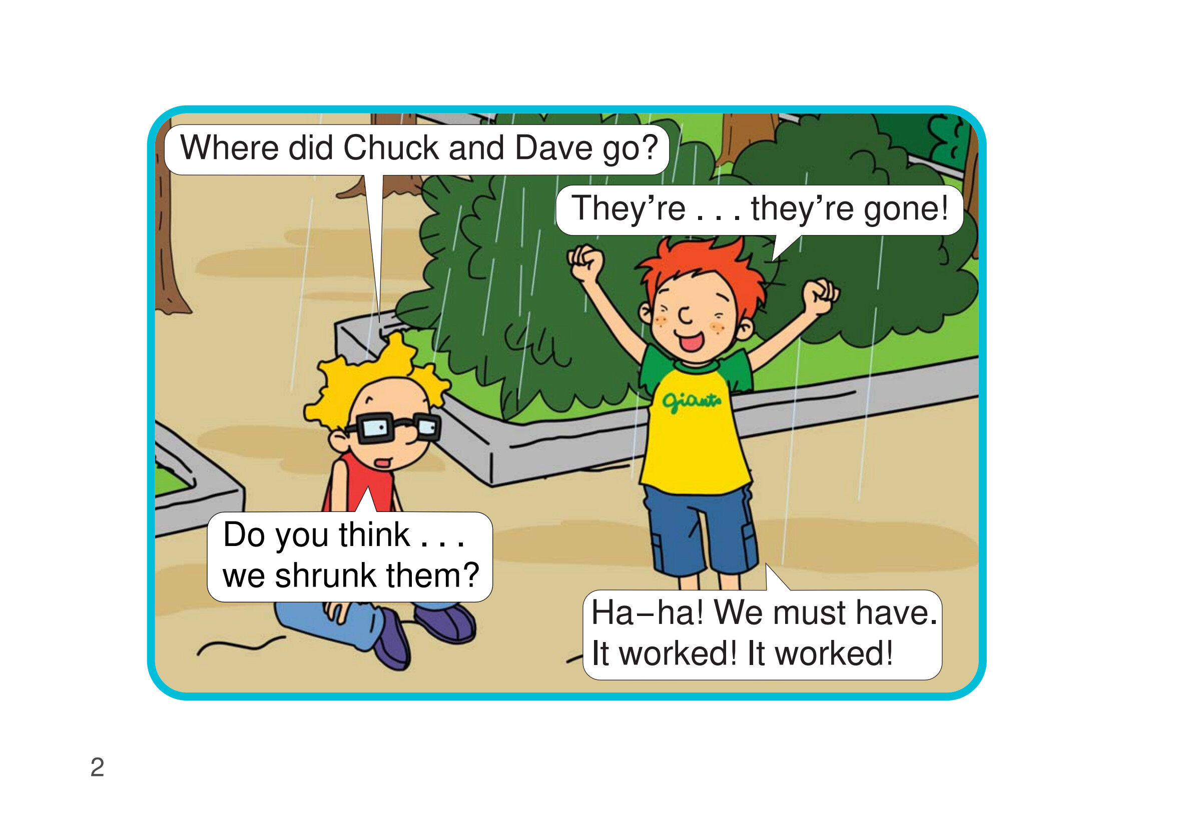 Bye-bye, Bullies绘本故事第4页