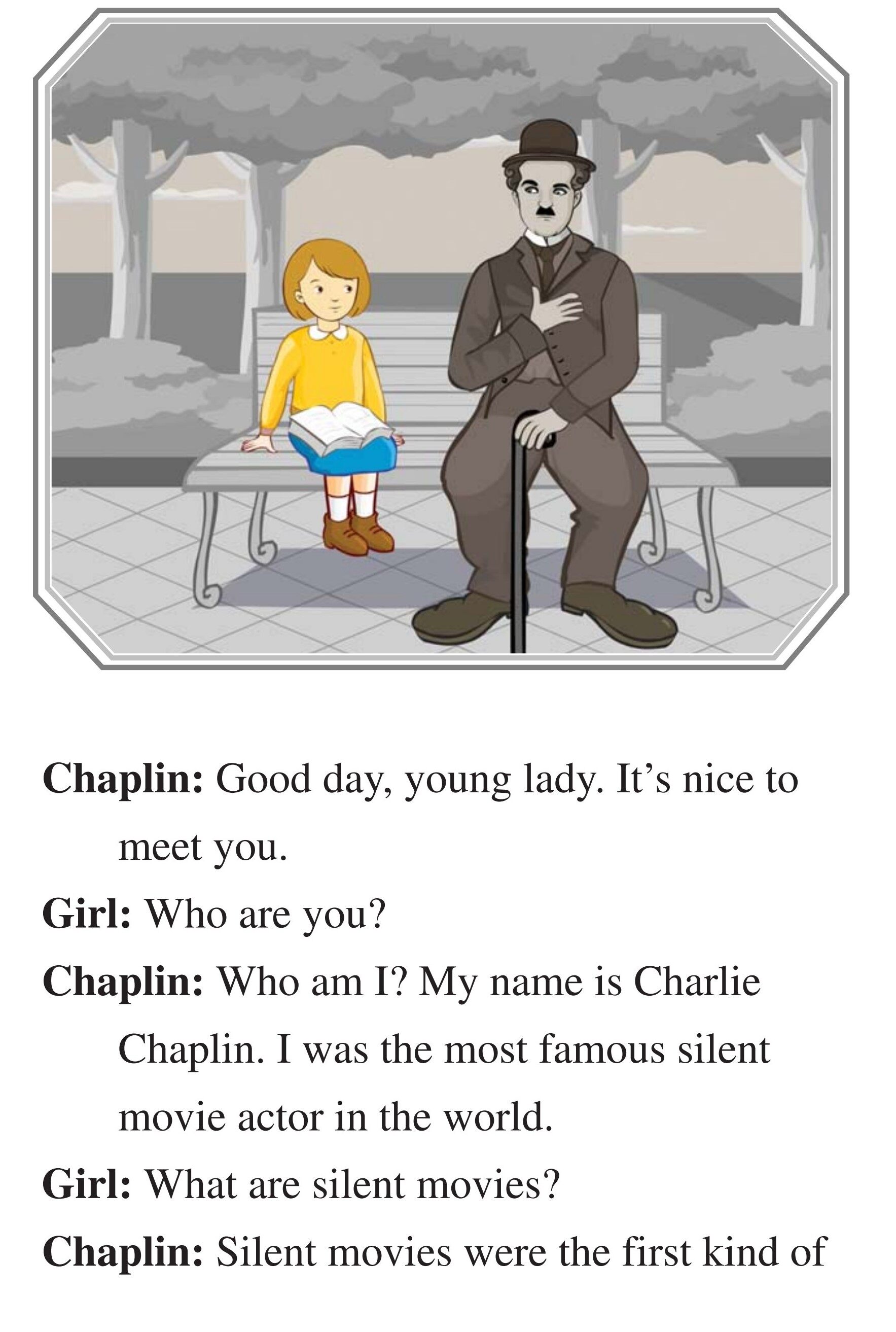 Charlie Chaplin绘本故事第2页