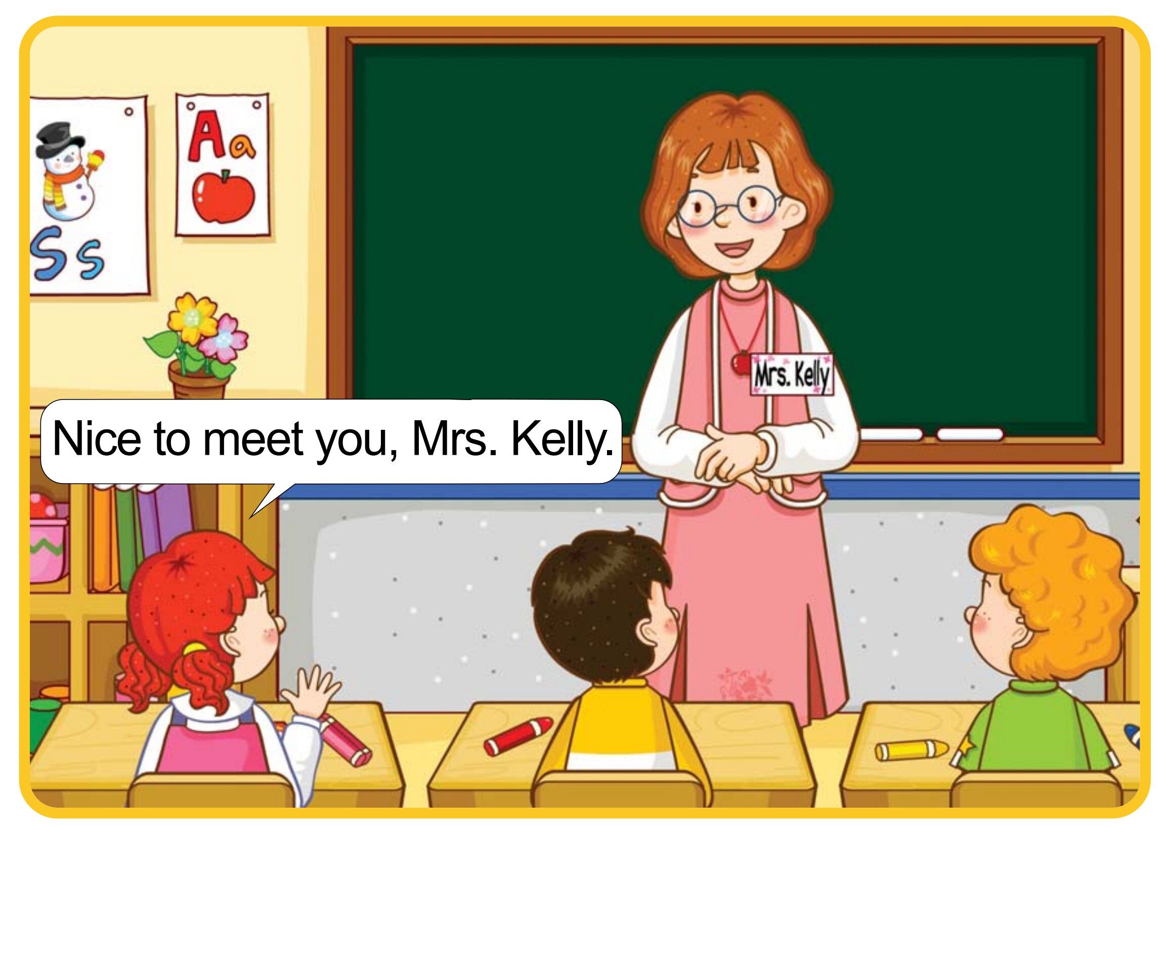 My Name Is Minwoo绘本故事第3页