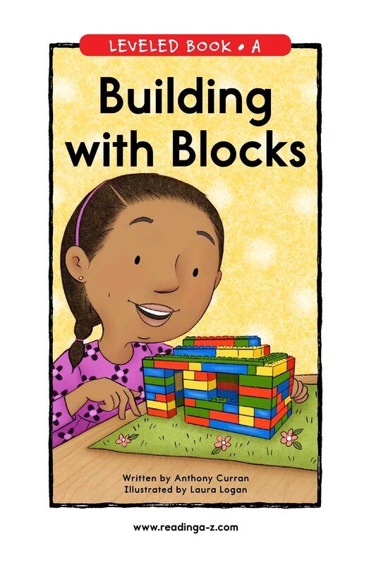 Building with Blocks绘本故事第2页