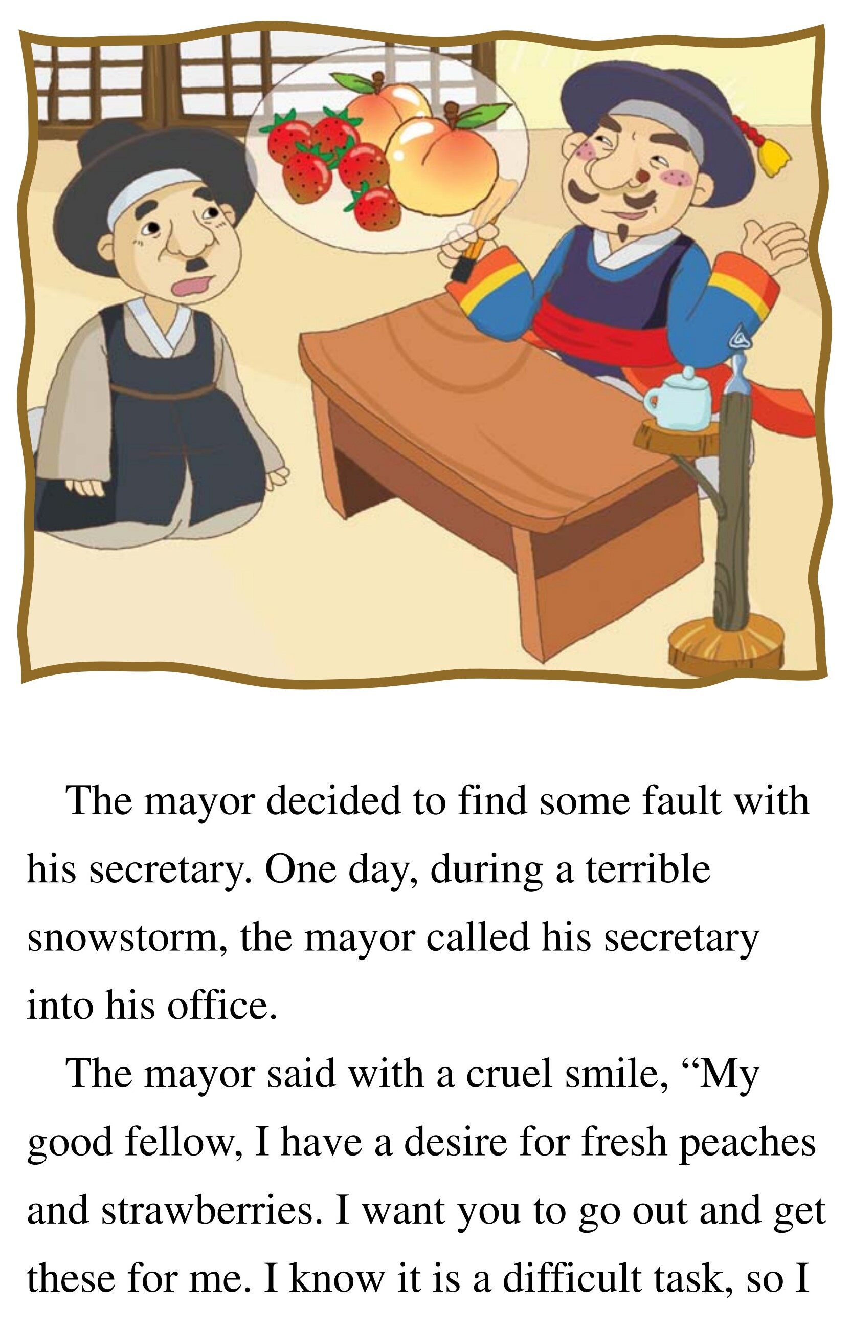 The Mayor and the Young Boy绘本故事第3页