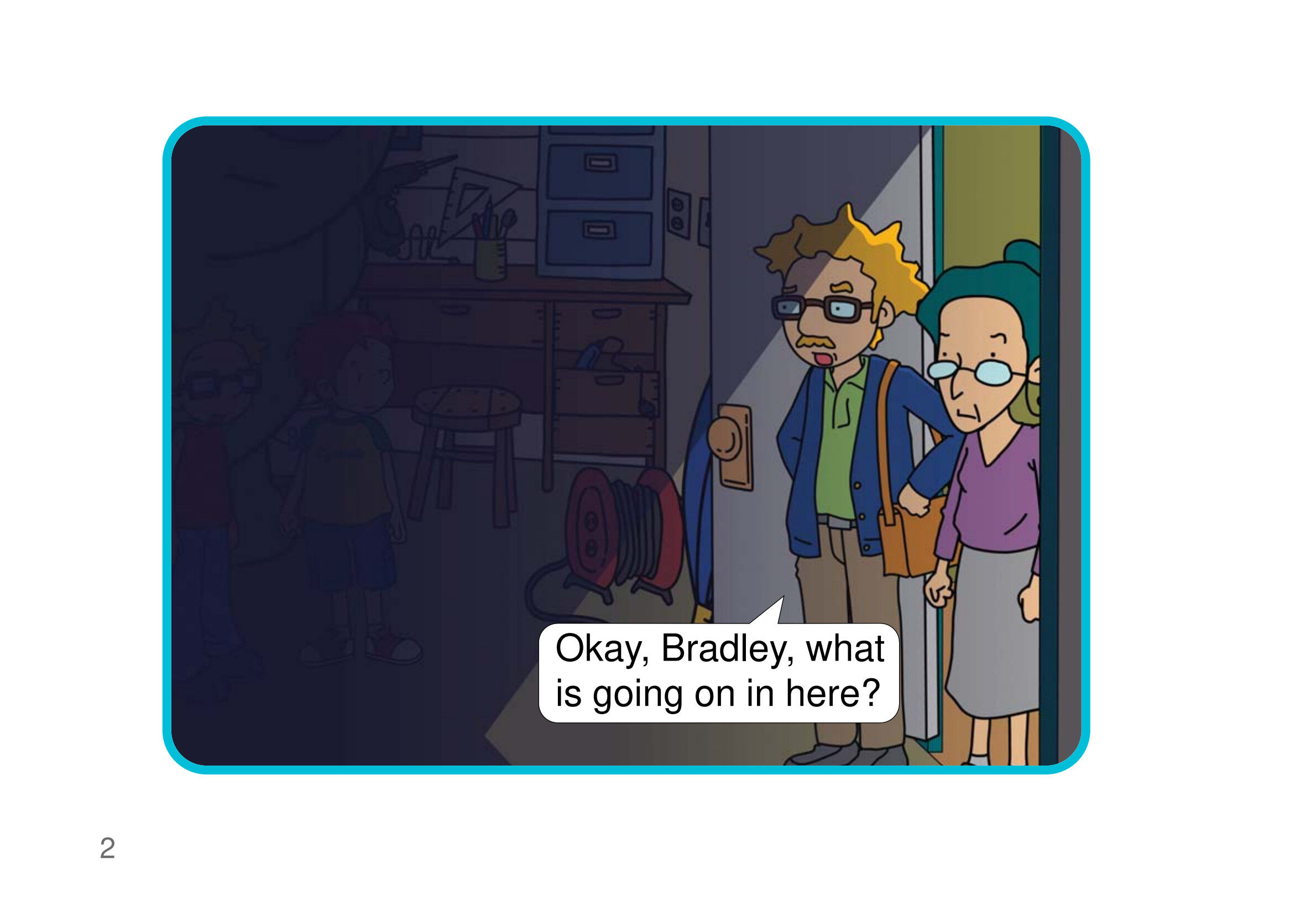 Lights Out!绘本故事第4页