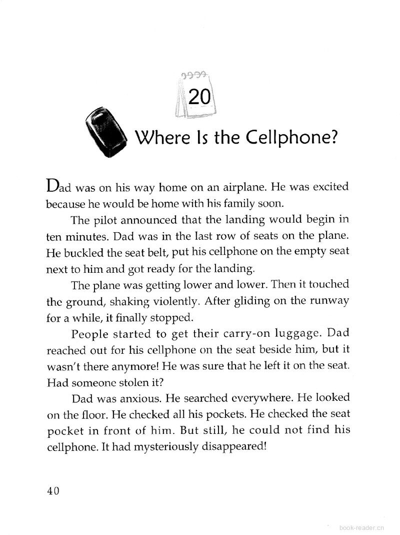 Where Is the Cellphone?绘本故事第2页