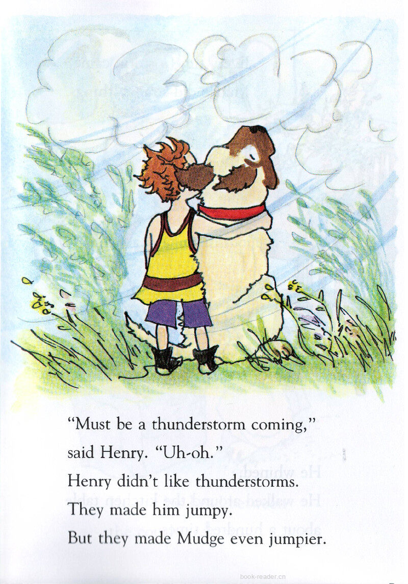 Henry and Mudge and the Wild Wind绘本故事第5页
