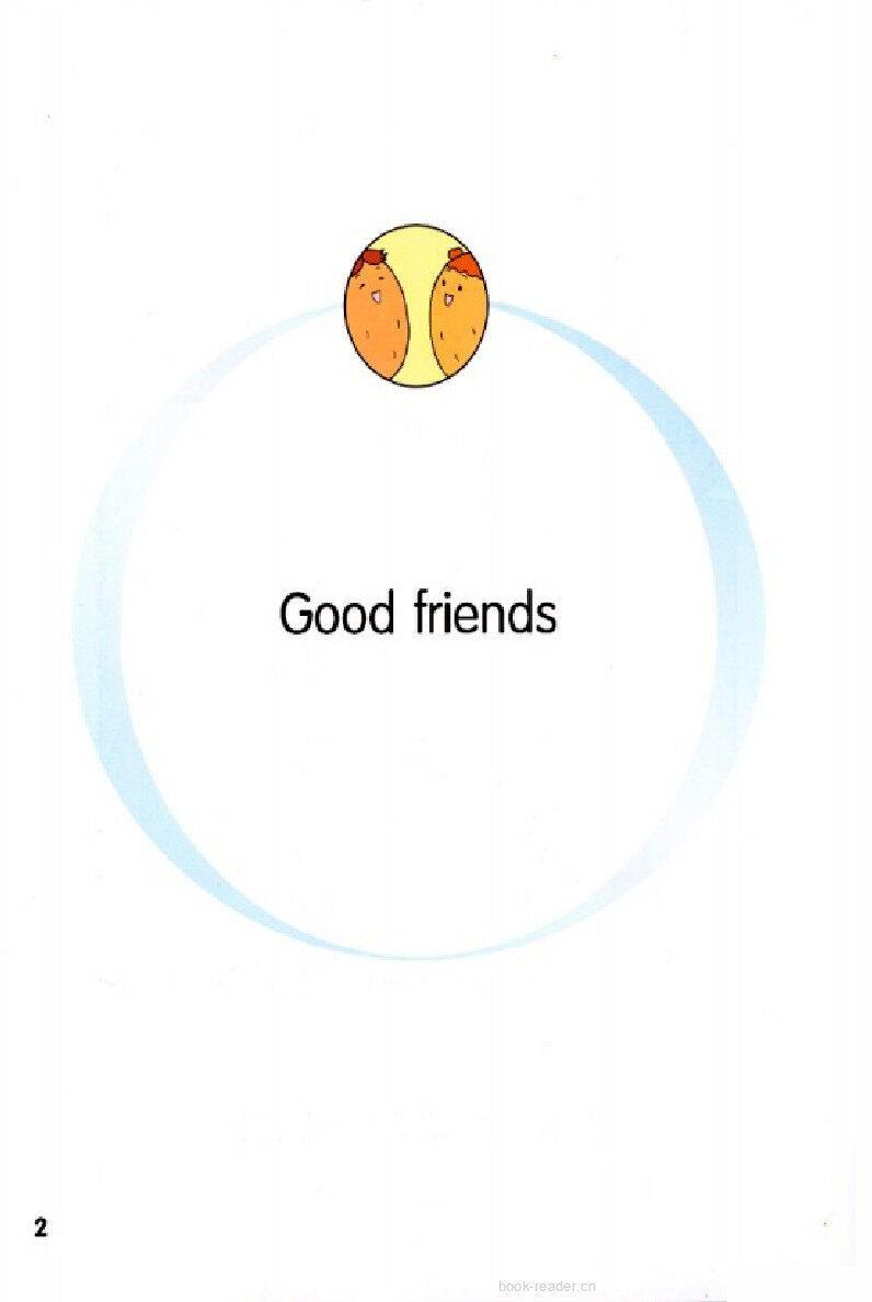 1E-Good friends绘本故事第3页