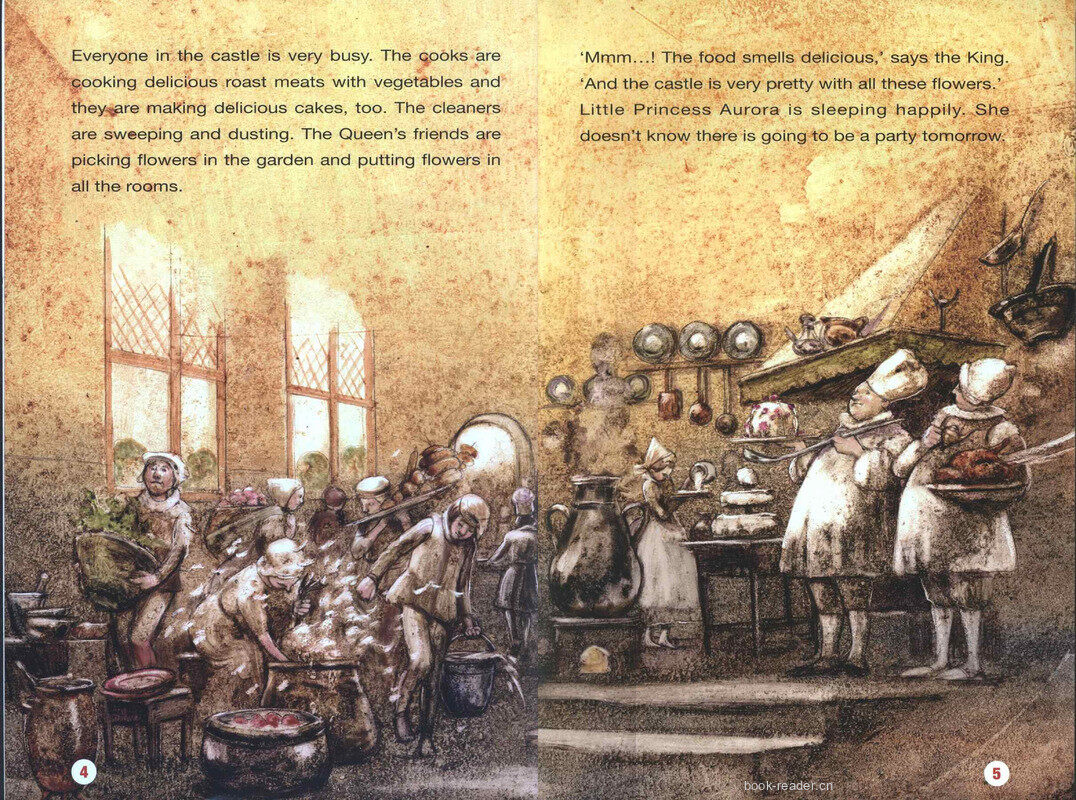 Sleeping Beauty绘本故事第4页
