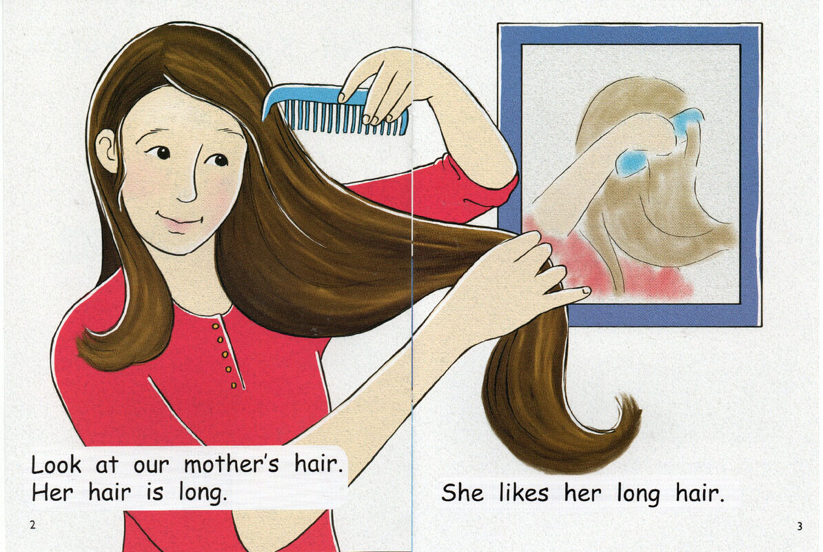 all kinds of hair绘本故事第3页