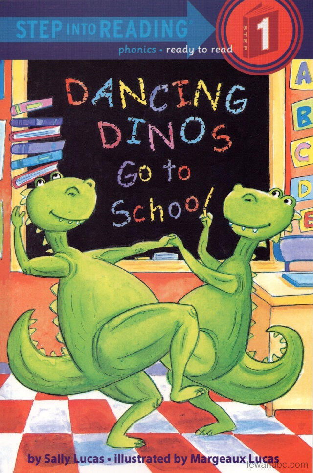 Dancing Dinos Go to School绘本故事第2页