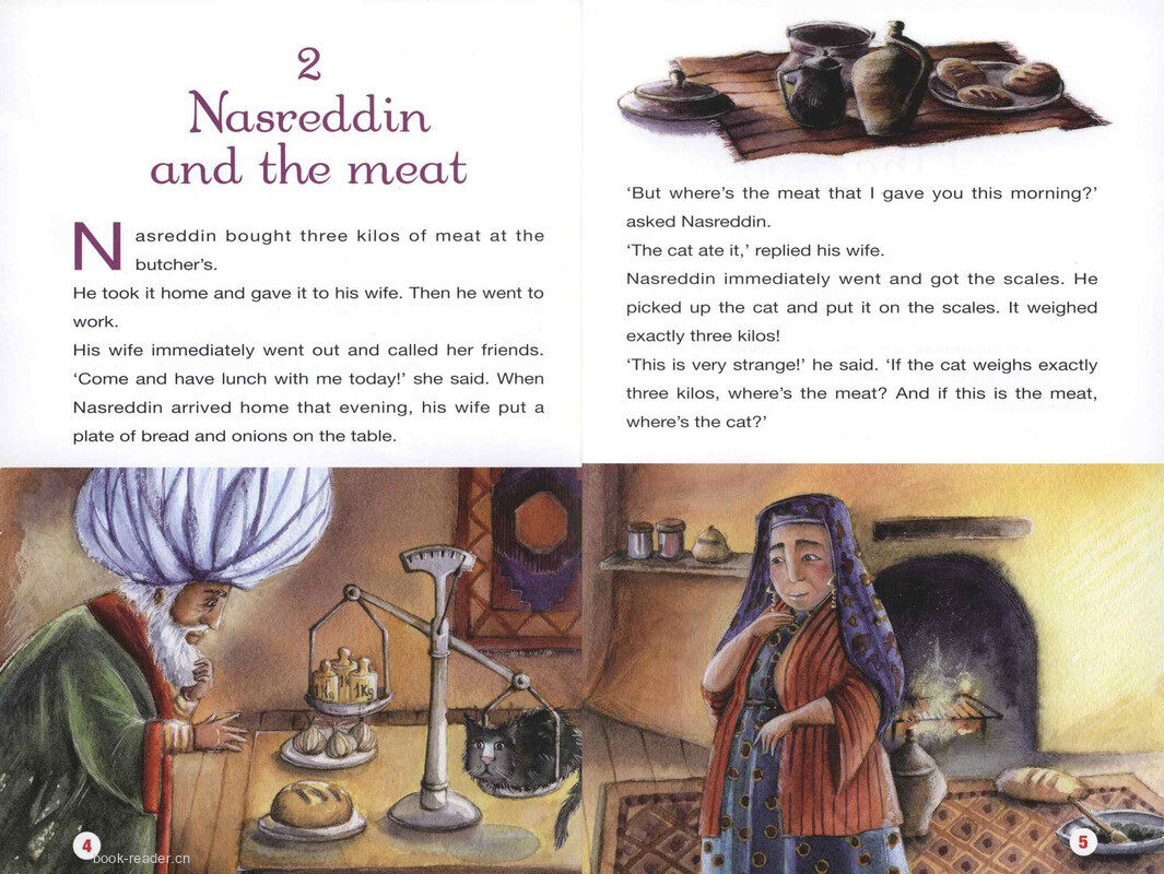 Nasreddin Ten Stories绘本故事第4页