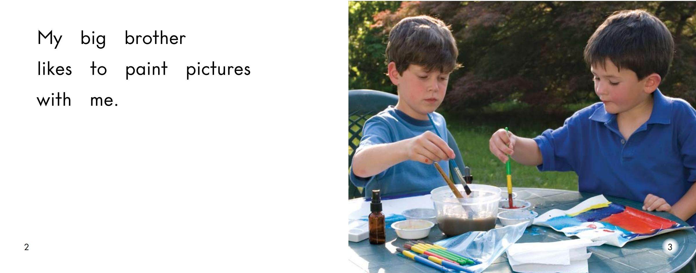 My big brother绘本故事第3页