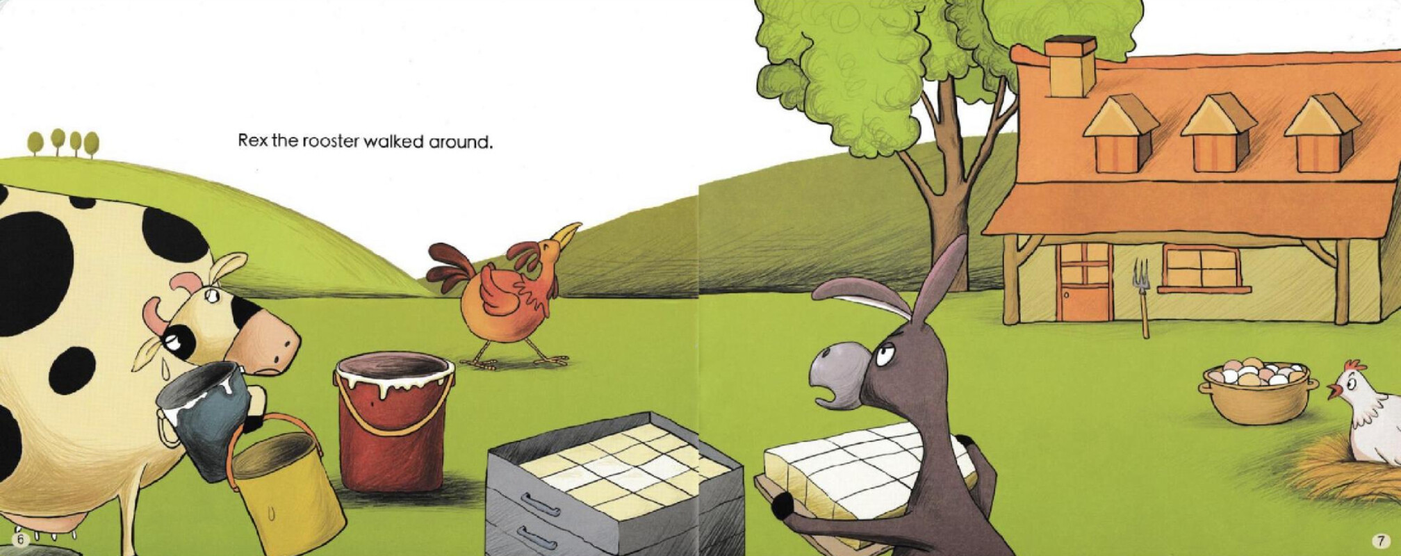 The Day Without the Morning Call绘本故事第5页