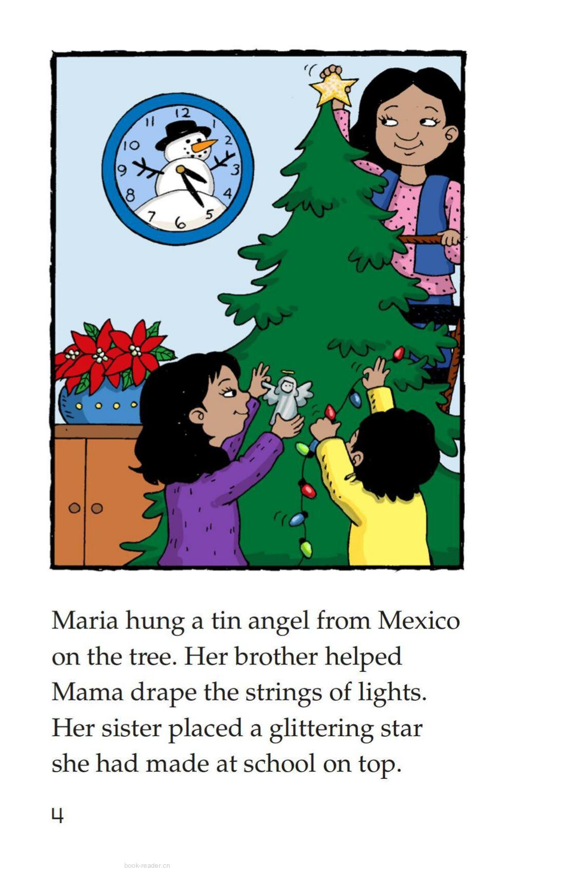 Maria's Family Christmas绘本故事第4页