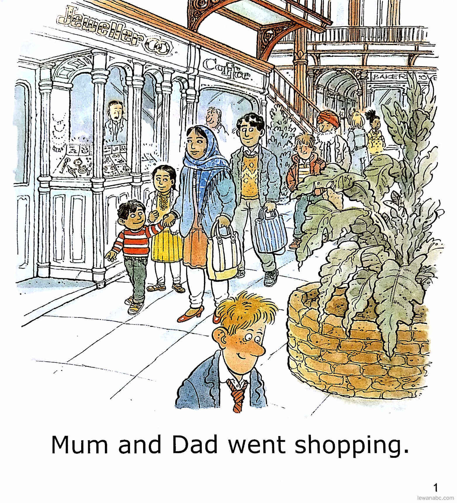 Adam Goes Shopping绘本故事第3页