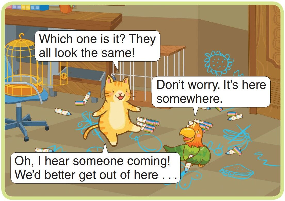 Fancy Meeting You Here绘本故事第3页