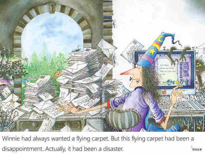 Winnie's Flying Carpet绘本故事第4页