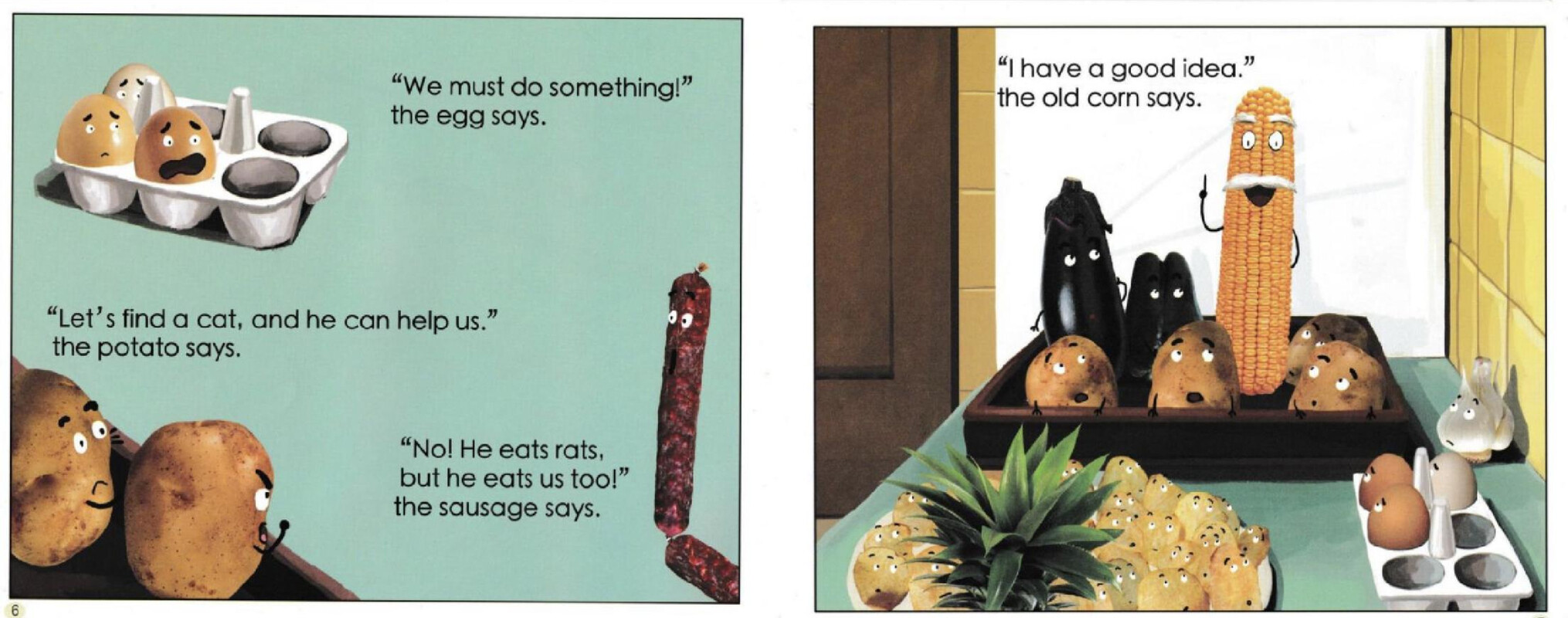 The Food  Action绘本故事第5页