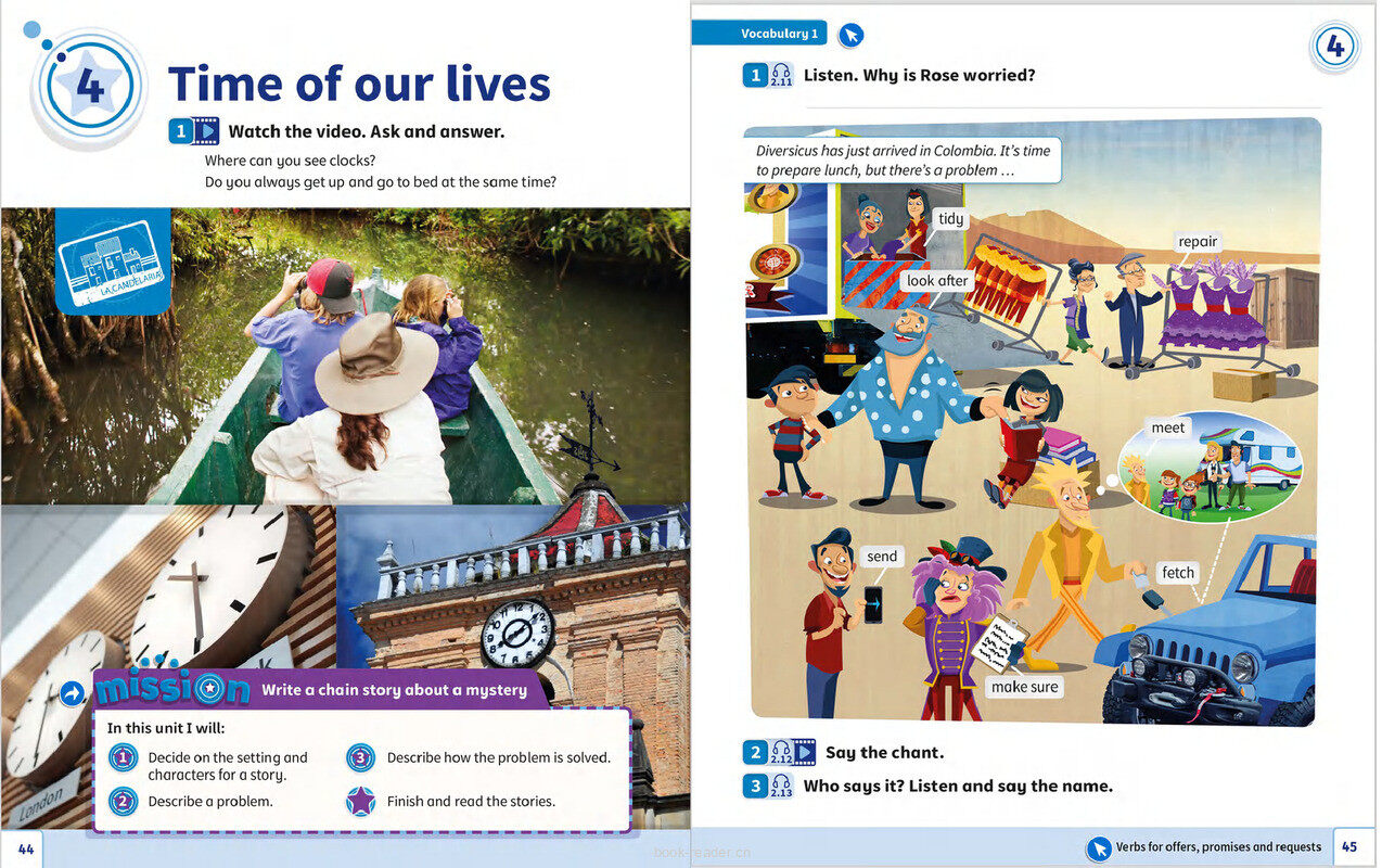 04 Time of our lives绘本故事第2页