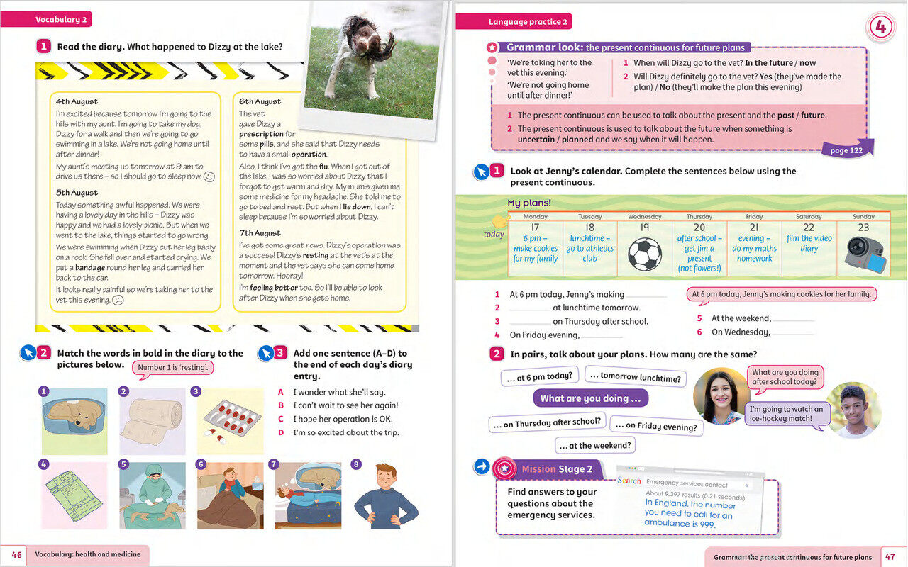 04 Be careful!绘本故事第4页