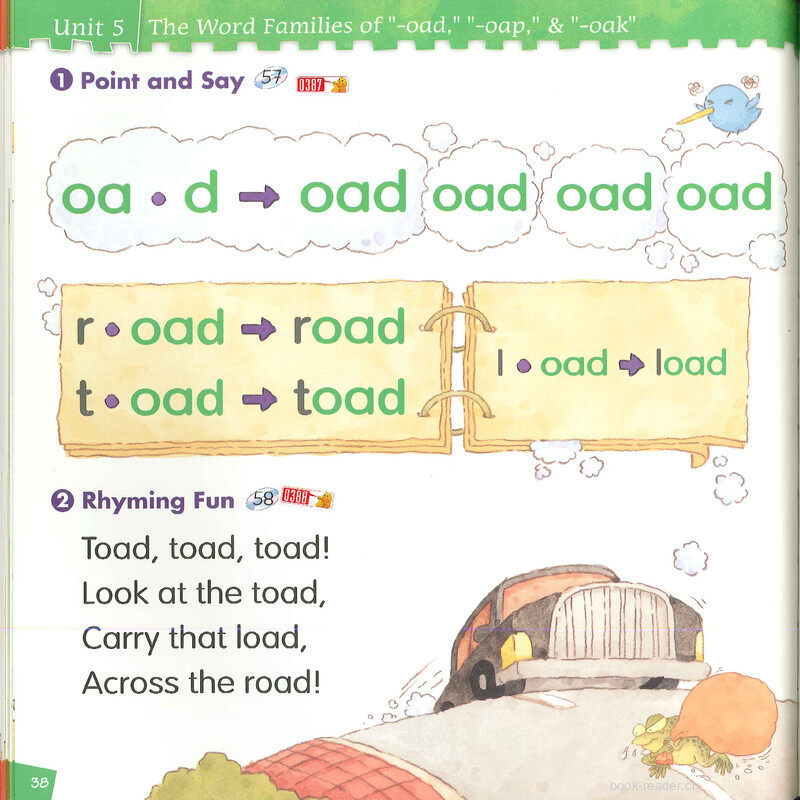 5 The Vowel Pair 'oa'绘本故事第5页