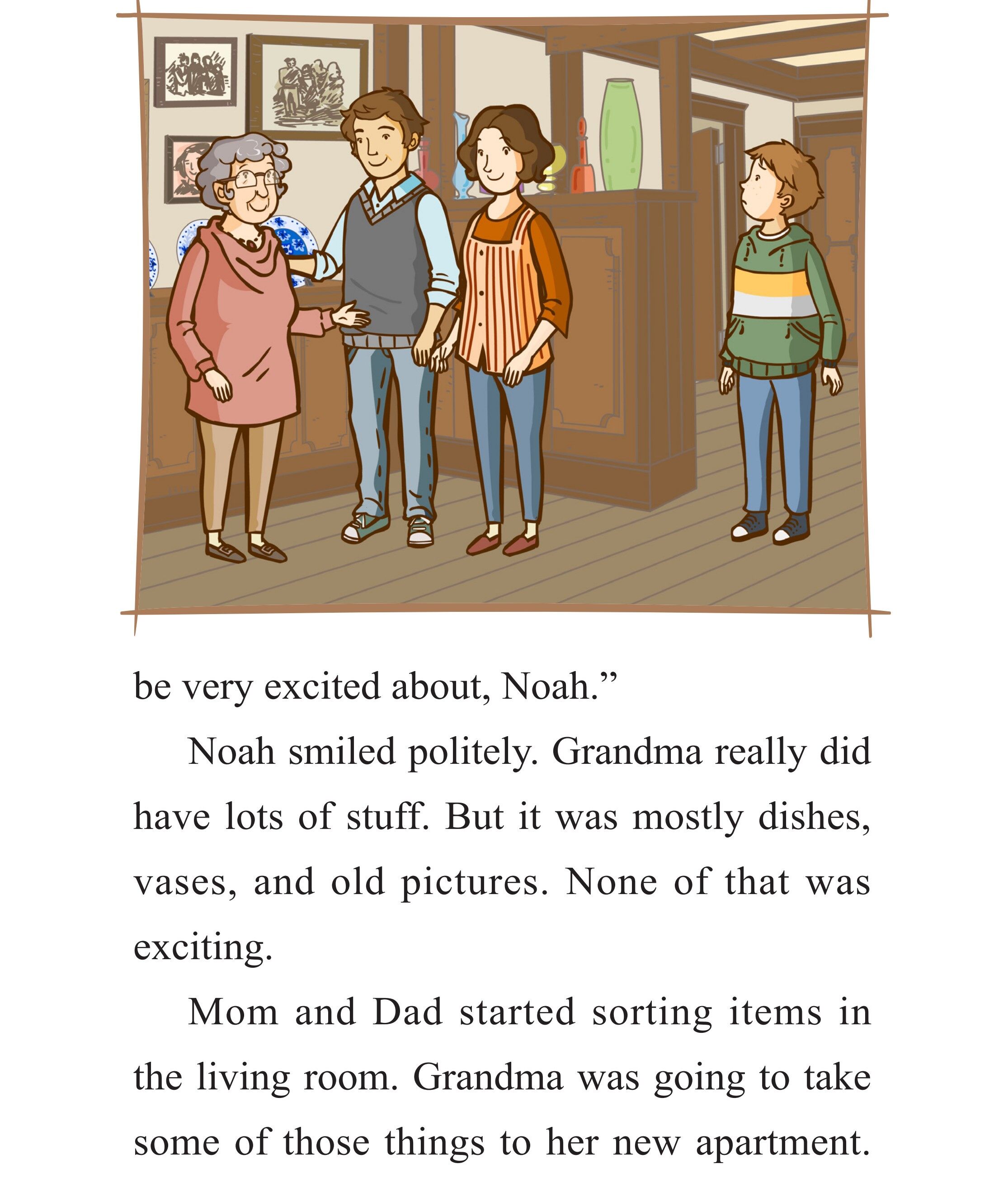 Grandma’s Super Secret绘本故事第3页