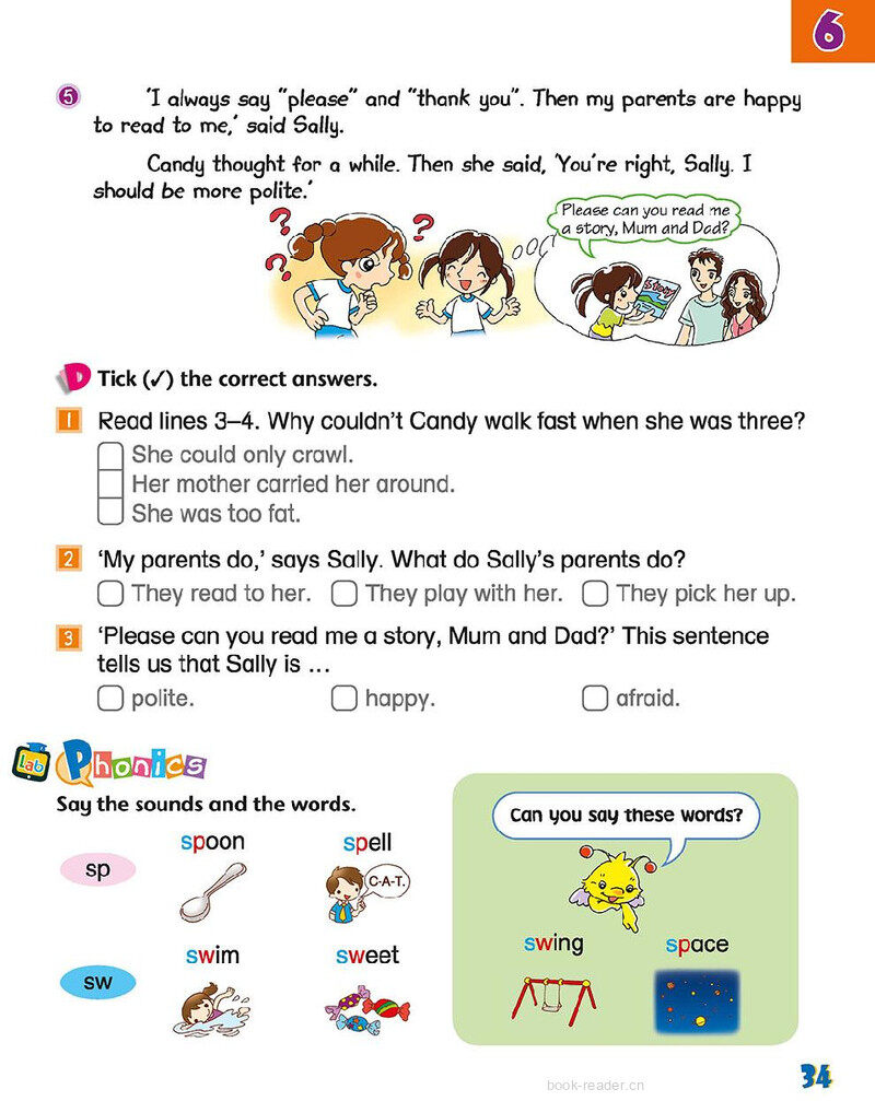 6 When I was young绘本故事第5页