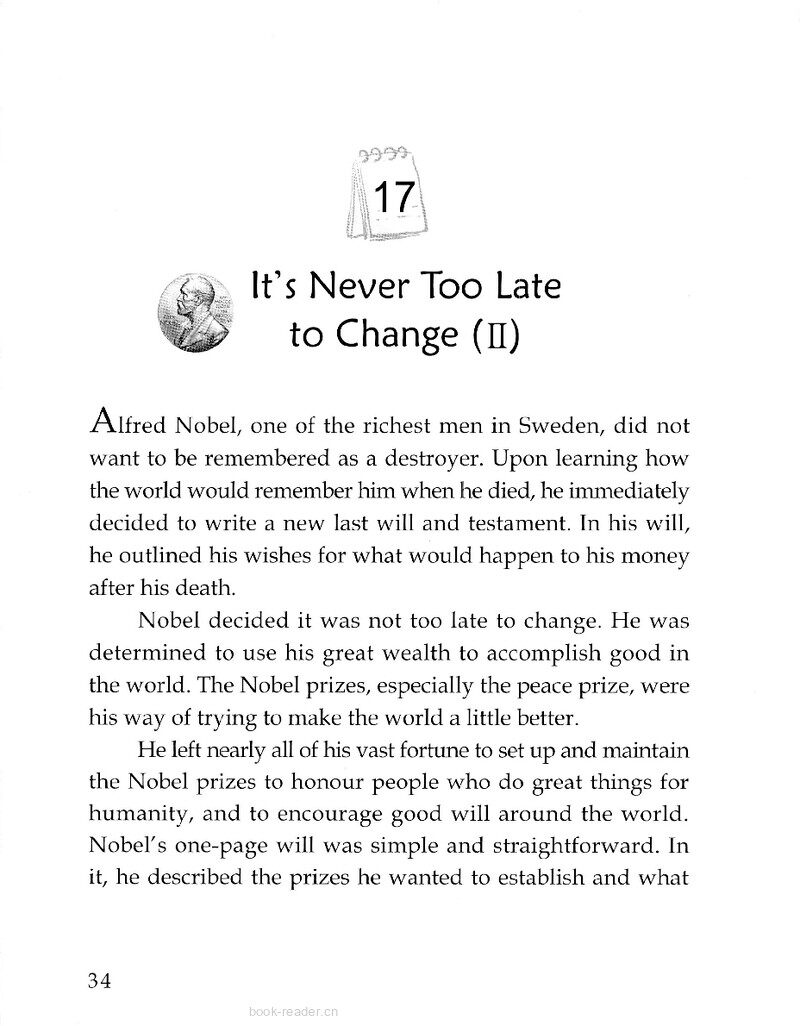 It’s Never Too Late to Change (Ⅱ)绘本故事第2页