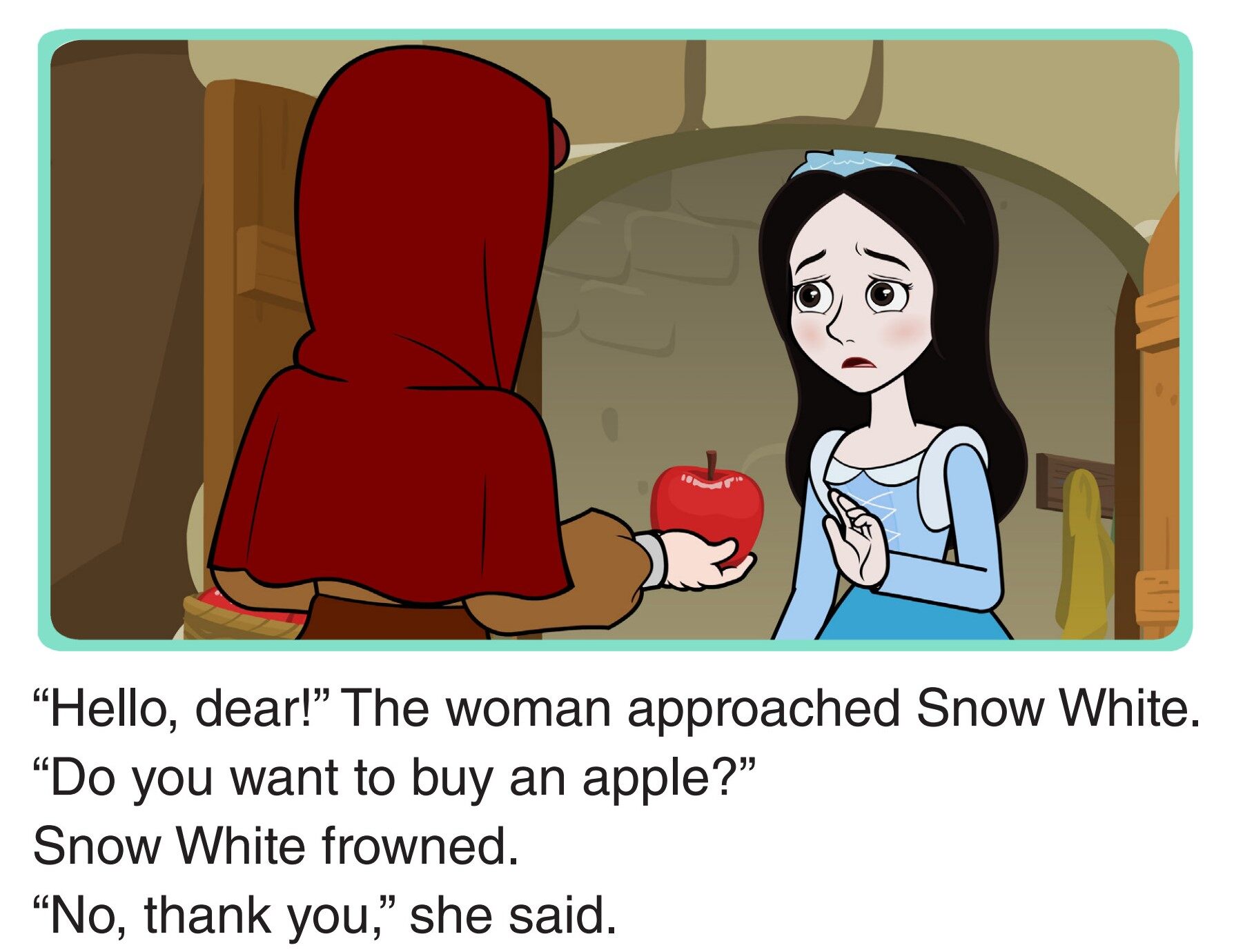 The Apple绘本故事第5页