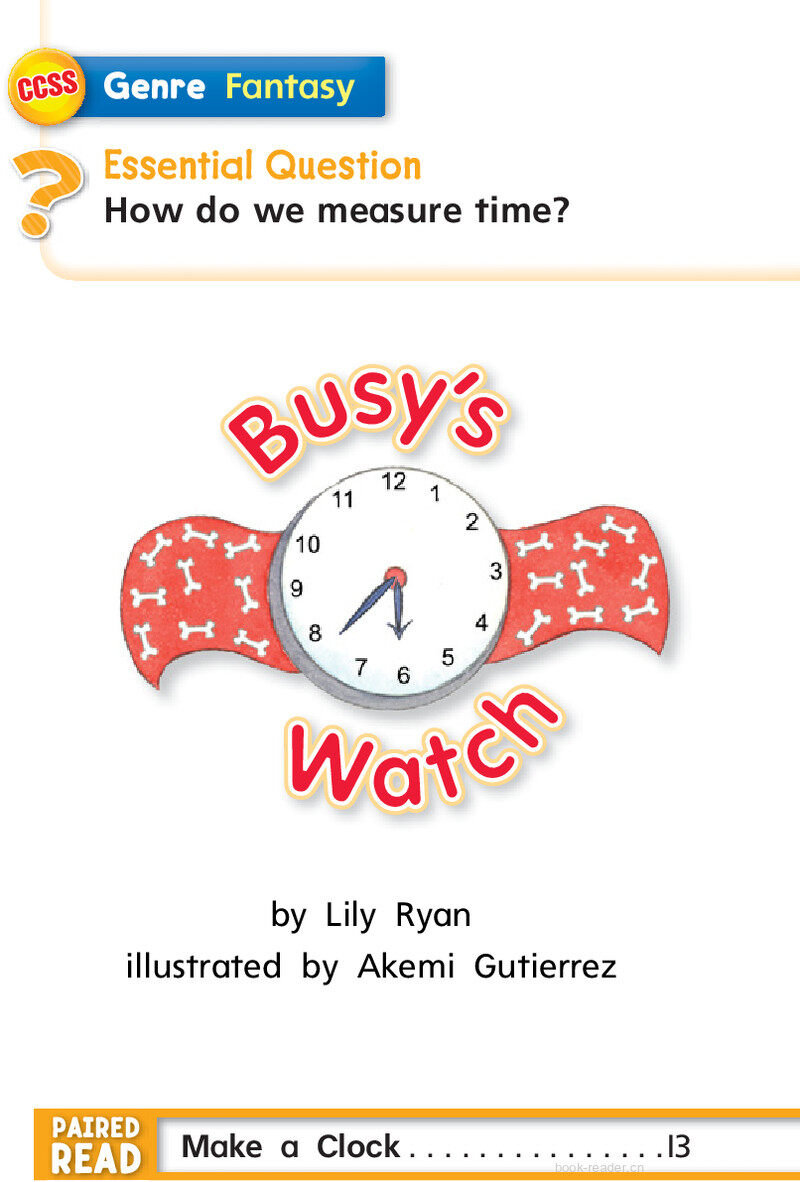 G1 App U3W1 Busy's Watch绘本故事第3页