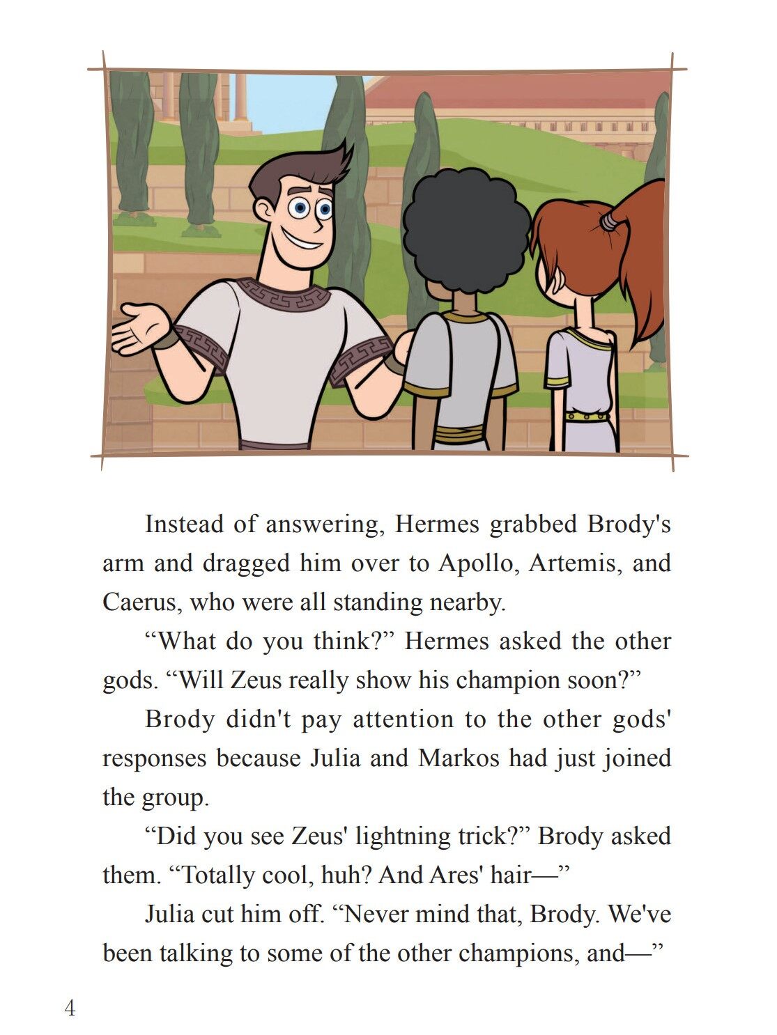 News and Worries绘本故事第5页