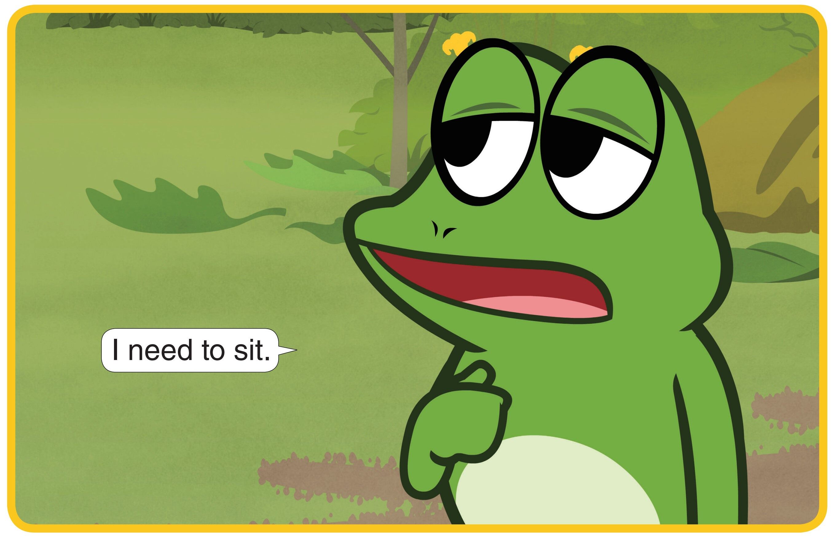 I Will Sit绘本故事第4页