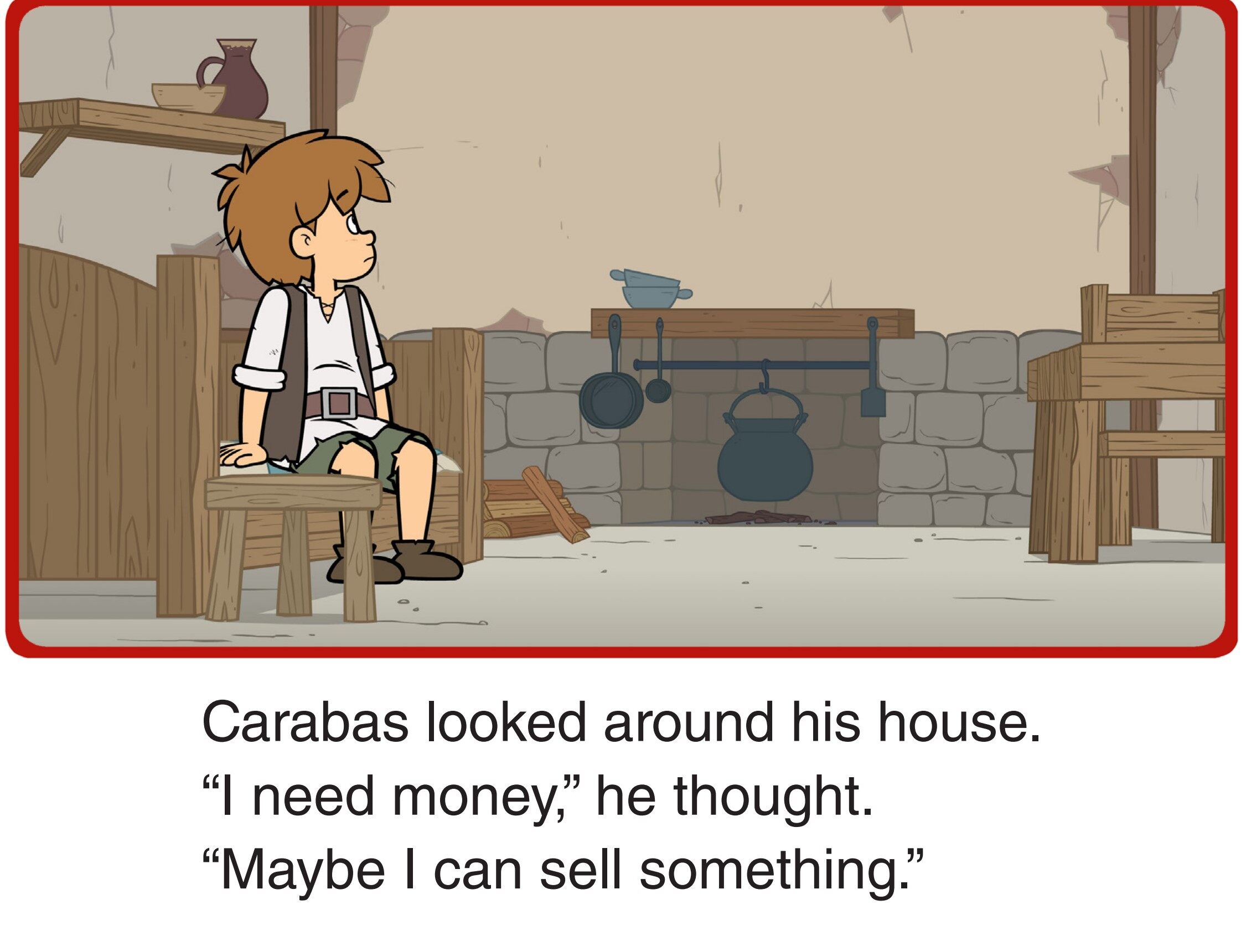 A guest at the Castle绘本故事第3页