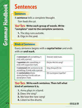 Grammar Handbook绘本故事第2页