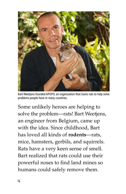 HeroRATs Rats Who Save Lives绘本故事第4页