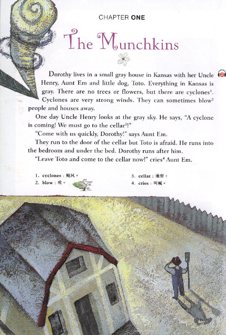 The Wonderful Wizard of Oz绘本故事第3页