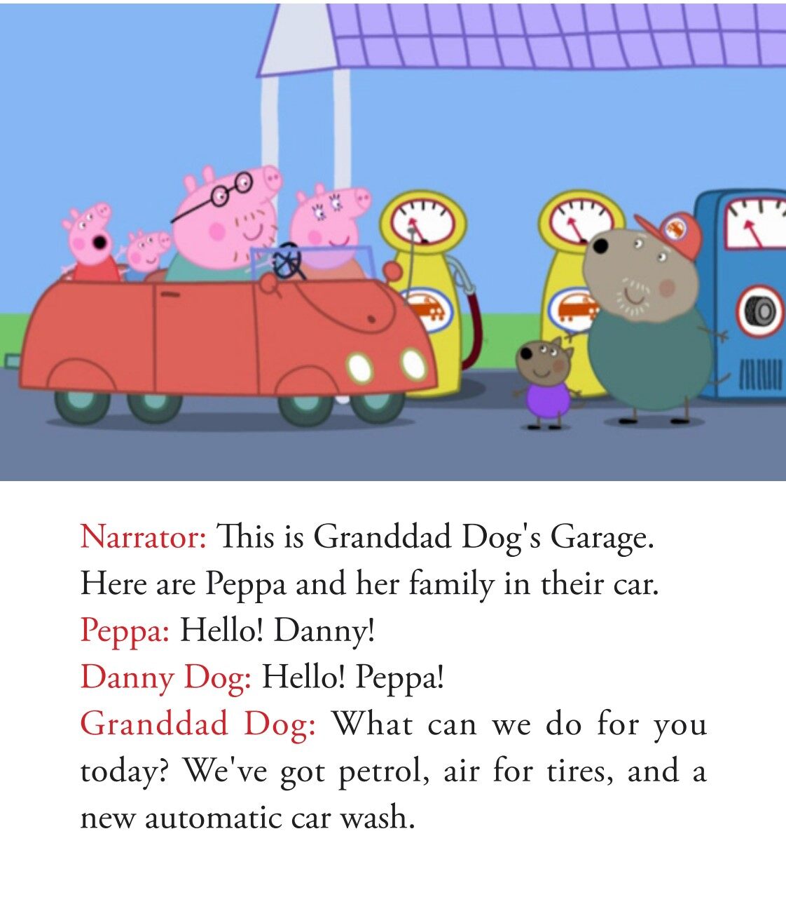 Granddad Dogs Garage绘本故事第3页