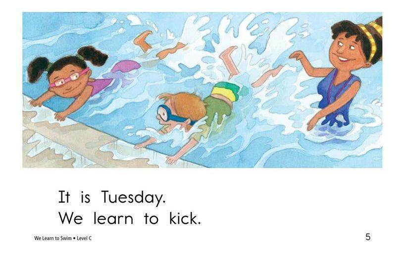 We Learn to Swim绘本故事第5页