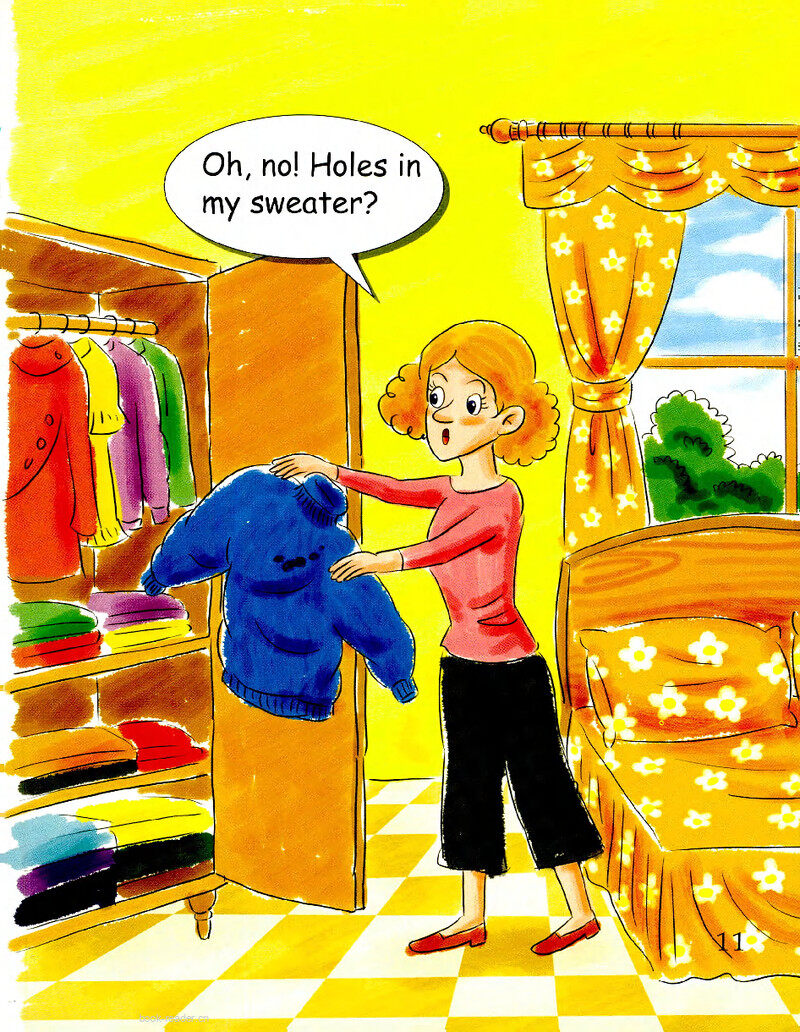 Mom's Favourite Sweater-1绘本故事第3页