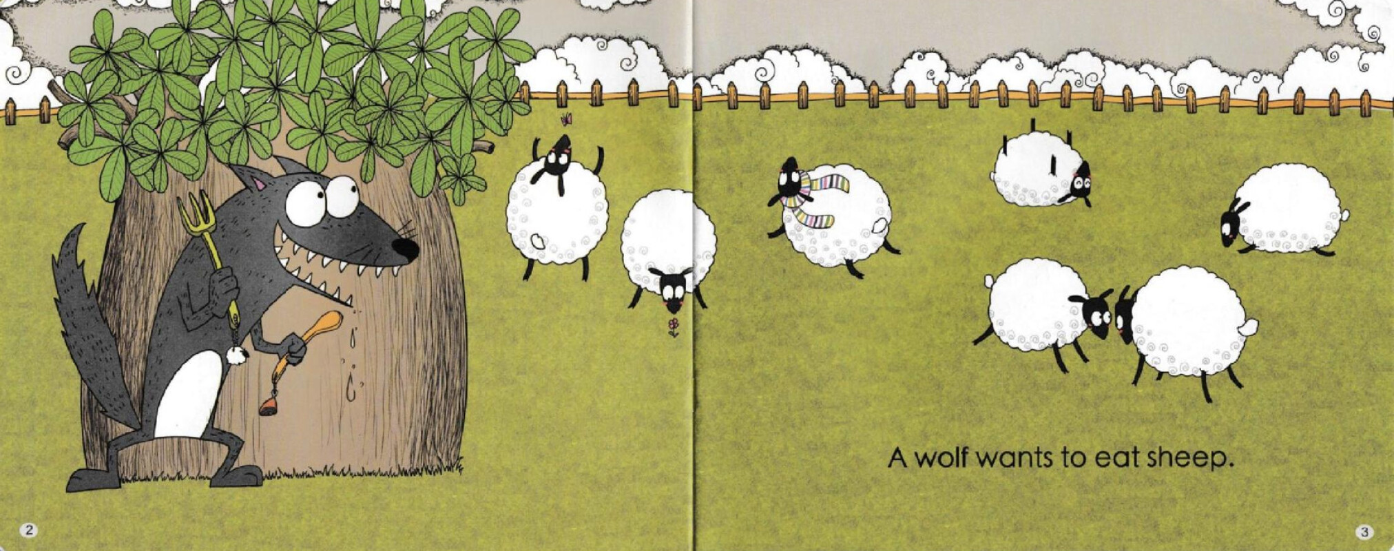A wolf or a sheep绘本故事第3页