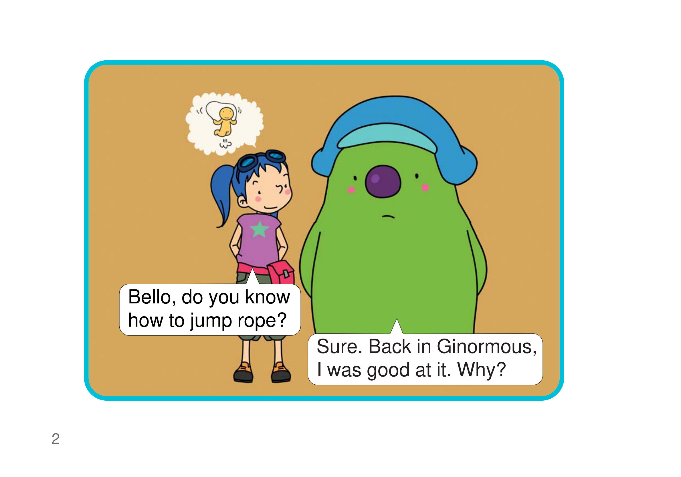 Jumpin’ Beans绘本故事第4页