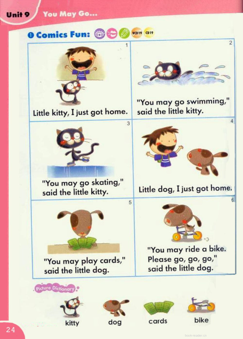 9 You May Go绘本故事第2页