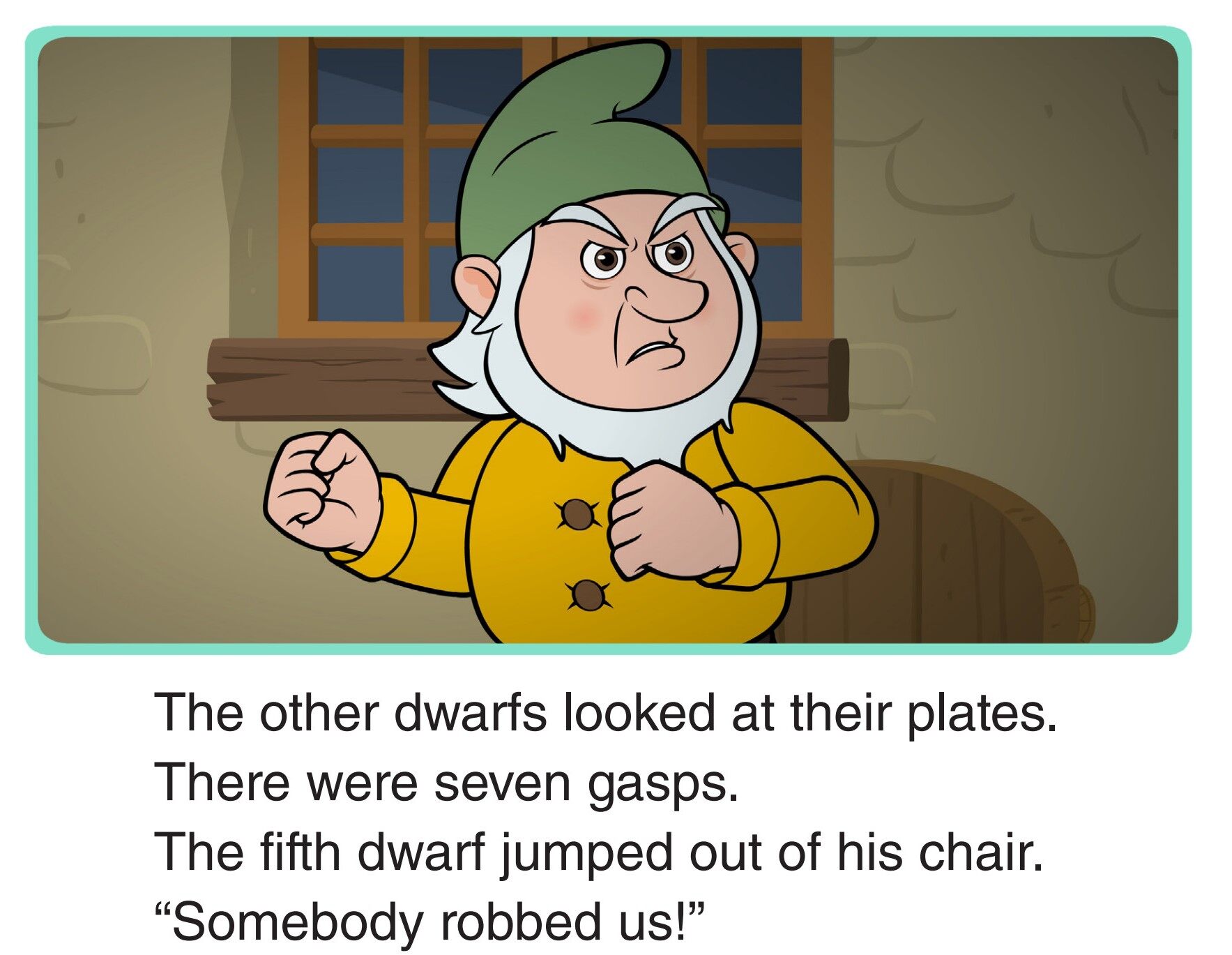 Seven Dwarfs绘本故事第5页