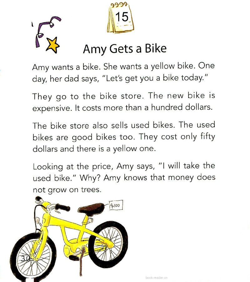 Amy Gets a Bike绘本故事第2页