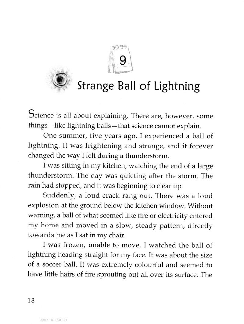 Strange Ball of Lightning绘本故事第2页