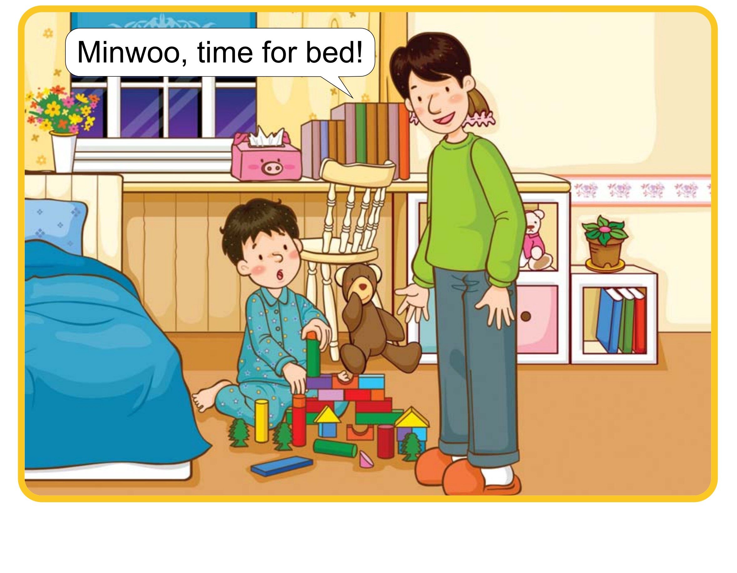 Can I Watch TV?绘本故事第2页