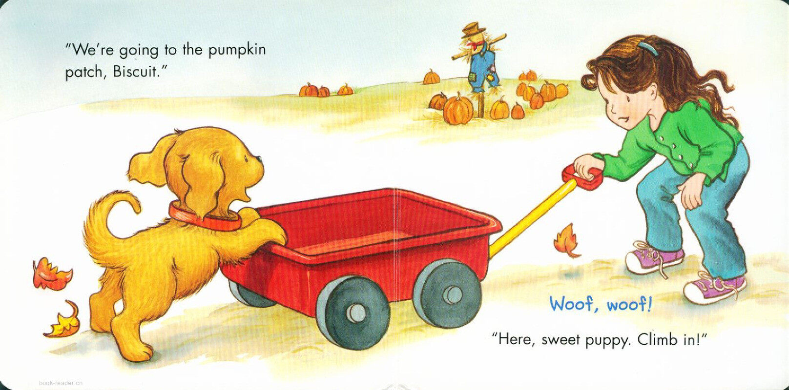 biscuit visits the pumpkin patch绘本故事第2页