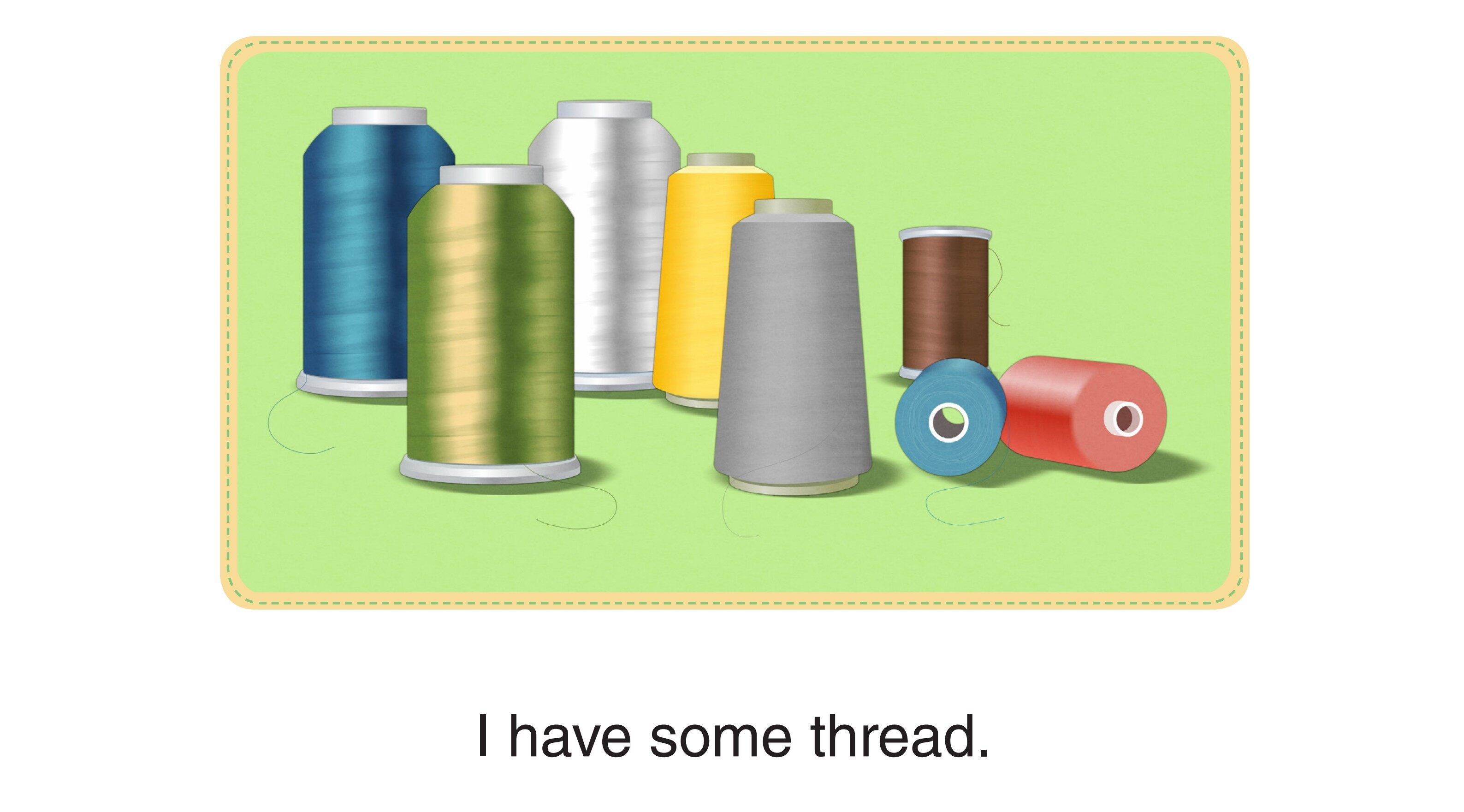 Who Am I - I Have Some Thread绘本故事第2页